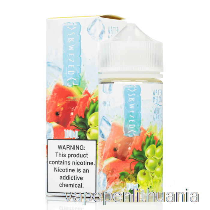 Ledinis Arbūzas Baltoji Vynuogė - Skwezed - 100ml 3mg Vape Skystis